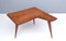 Vintage Irregular Shaped Wooden Veneer Coffee Table attributed to Gio Ponti, Italy, 1950s, Image 1