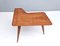 Vintage Irregular Shaped Wooden Veneer Coffee Table attributed to Gio Ponti, Italy, 1950s 6