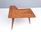 Vintage Irregular Shaped Wooden Veneer Coffee Table attributed to Gio Ponti, Italy, 1950s, Image 6