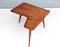 Vintage Irregular Shaped Wooden Veneer Coffee Table attributed to Gio Ponti, Italy, 1950s 4