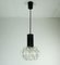 Mid-Century Bubble Glass P308 Pendant Light in Clear Glass and Chrome by Helena Tynell for Limburg, 1960s 2