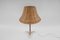 Mid-Century Modern Table Lamp in Brass, Wicker and Teak, Austria, 1950s 6