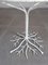 Sculptural Garden Chairs in Wrought Iron with Tree Design, 1950s, Set of 5, Image 4