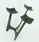 Mid-Century Brutalist Iron Candleholder, Image 5