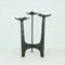 Mid-Century Brutalist Iron Candleholder 1