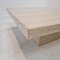 Italian Square Coffee Table in Travertine, 1980s, Image 11