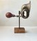 Escultura de chatarra vintage con bocina de latón, Imagen 1