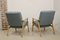 Vintage Armchairs in Beech, 1950s, Set of 2, Image 6