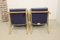 Vintage Armchairs in Beech, 1950s, Set of 2, Image 9