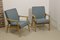 Vintage Armchairs in Beech, 1950s, Set of 2 13