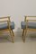 Vintage Armchairs in Beech, 1950s, Set of 2, Image 12