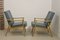 Vintage Armchairs in Beech, 1950s, Set of 2, Image 4