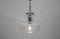 Lampada Mid-Century moderna in metallo cromato e vetro a bolle, Germania, anni '60, Immagine 3