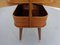 German Teak Sewing Box, 1950s, Image 14