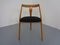 Dreibeiniger Mid-Century Stuhl aus Buche, 1960er 2