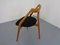 Dreibeiniger Mid-Century Stuhl aus Buche, 1960er 8