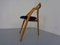 Dreibeiniger Mid-Century Stuhl aus Buche, 1960er 6