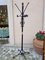 Large Wrought Iron Coat Rack, 1980s 1