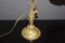Lámpara de escritorio Pâte de Verre de bronce de Muller Frères, década de 1900, Imagen 5