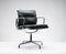 EA208 Soft Pad Desk Chair in Aston Green Laurel Leather by Charles & Ray Eames for Vitra, 1990s, Image 1