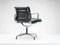 EA208 Soft Pad Desk Chair in Aston Green Laurel Leather by Charles & Ray Eames for Vitra, 1990s 4
