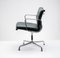 Chaise de Bureau EA208 Soft Pad en Cuir Laurel Vert Aston par Charles & Ray Eames pour Vitra, 1990s 2
