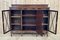 English Three-Door Mahogany Bookcase, 1950s, Image 2