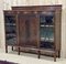 English Three-Door Mahogany Bookcase, 1950s 19