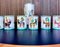 Servicio de té con jarra y tazas italianas de cerámica con motivos de imagen rural pintados a mano de Andrea Darienzo para Vietri, años 50. Juego de 7, Imagen 21