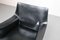 CAB 413 Armchairs in Black Leather by Mario Bellini for Cassina, Set of 4 3