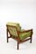 Fauteuil Vintage Vert Olive, 1970s 8