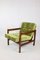 Vintage Armchair in Green Olive, 1970s, Image 1