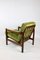 Vintage Armchair in Green Olive, 1970s 6