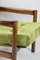 Vintage Armchair in Green Olive, 1970s, Image 2
