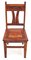 Art Nouveau Mahogany Chairs, 1890s, Set of 4 14