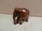 Elefante vintage en miniatura de madera, años 20, Imagen 9