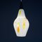 Mid-Century Opaline Murano Glass Pendant Lamp from Stilnovo, 1950s 9