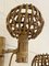 Lámparas de pared de bambú, años 70. Juego de 2, Imagen 8