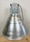 Lámpara colgante industrial grande de aluminio de Elektrosvit, años 60, Imagen 14