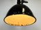 Industrial Black Enamel Factory Hanging Lamp, 1950s 18