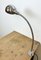 Lampada da tavolo vintage a collo di cigno in metallo cromato, Italia, anni '60, Immagine 6