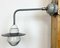 Industrial Factory Wall Light with Enamel Shade, 1960s 6