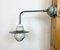 Industrial Factory Wall Light with Enamel Shade, 1960s 2