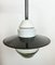 Industrielle Fabrik Wandlampe mit Emaille Lampenschirm, 1960er 15