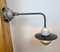 Industrial Factory Wall Light with Enamel Shade, 1960s 17