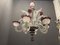 Large Venetian Glass Chandelier, 1970s, Image 13