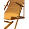 Antike Bambus Chaiselongues mit Fußhocker, 2er Set 7