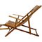 Antique Bamboo Chaise Lounges with Ottoman, Set of 2 10