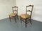 Antique French Rosewood Chairs, 1890s, Set of 2, Image 8