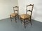 Antique French Rosewood Chairs, 1890s, Set of 2 9